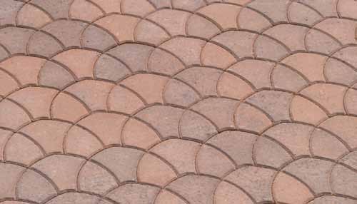 Image of a cathedral style Hanover Pavers Multi-sided Prest© Brick for sale by Westview Concrete.