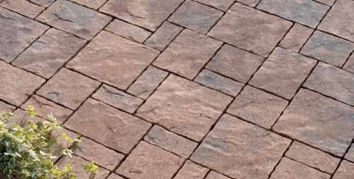 Image of Hanover Brick Pavers Haliflax Flagstone decorative concrete product for sale by Westover Concrete.